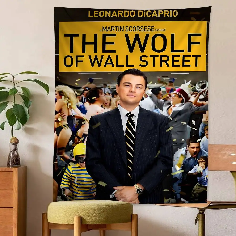 Film W-Wolf O-Of W-Wall S-Street Hanging Bohemian Tapestry Bohemian Wall Tapestries Mandala Cheap Hippie Wall Hanging