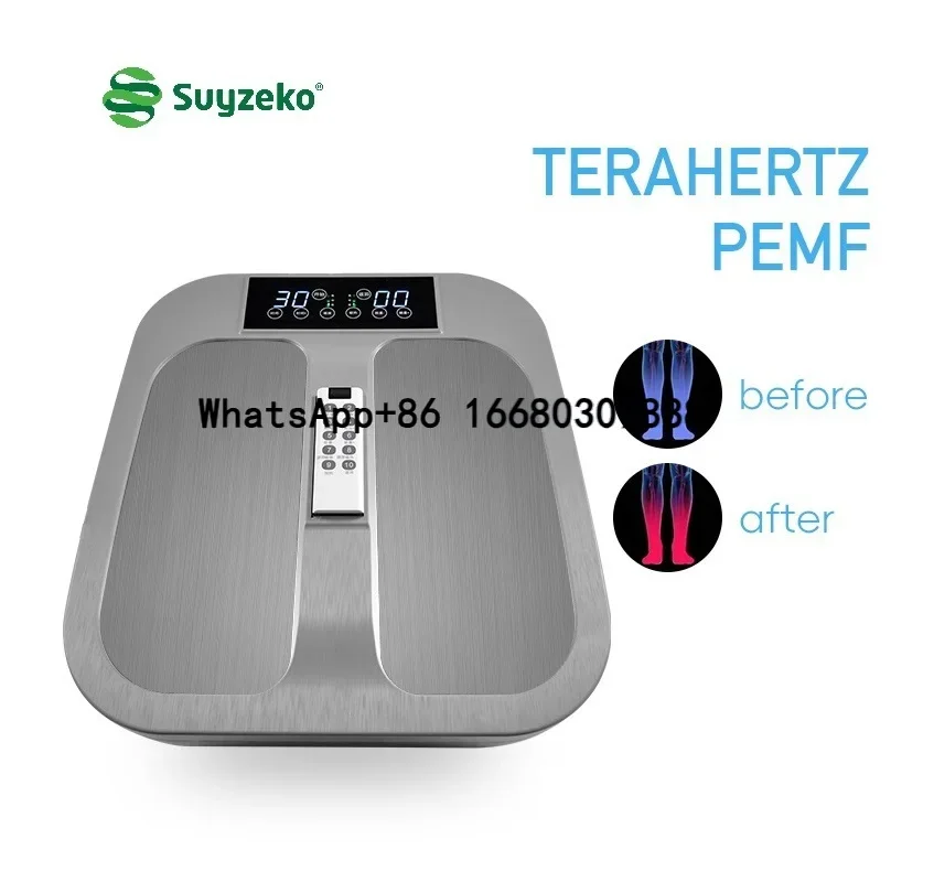 

Suyzeko Hertz Bioresonance Instrument terahertz p90 thz tera p90 foot massager PEMF and terahertz therapy device