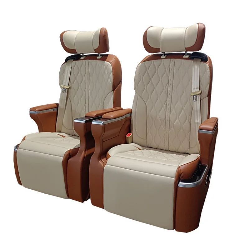 ST-HD Interior Modified electric vip luxury car seats with massage ventilated for alphard maybach toyota hiace van