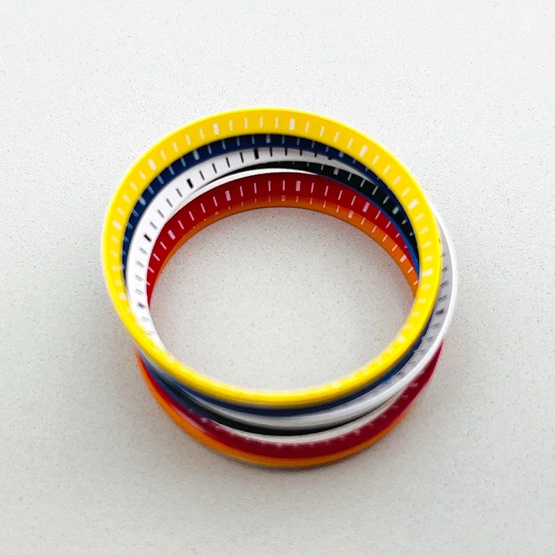 SKX SRPD 30.5mm*27.5mm Colors Plastic Watch Chapter Rings Fits Seiko SKX007 SKX009 SKX011 Watch Case Replacement Accessories