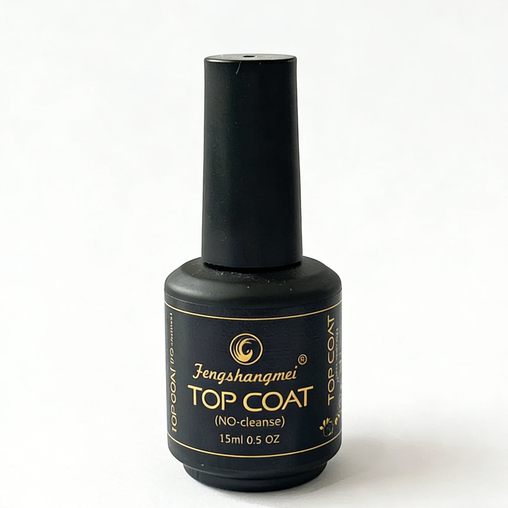 15ml No Wipe Crystal Glossy Top and Base Coat – Clear High Shine UV/LED Gel, Fast Cure, Long-Lasting,Finish for DIY Manicure