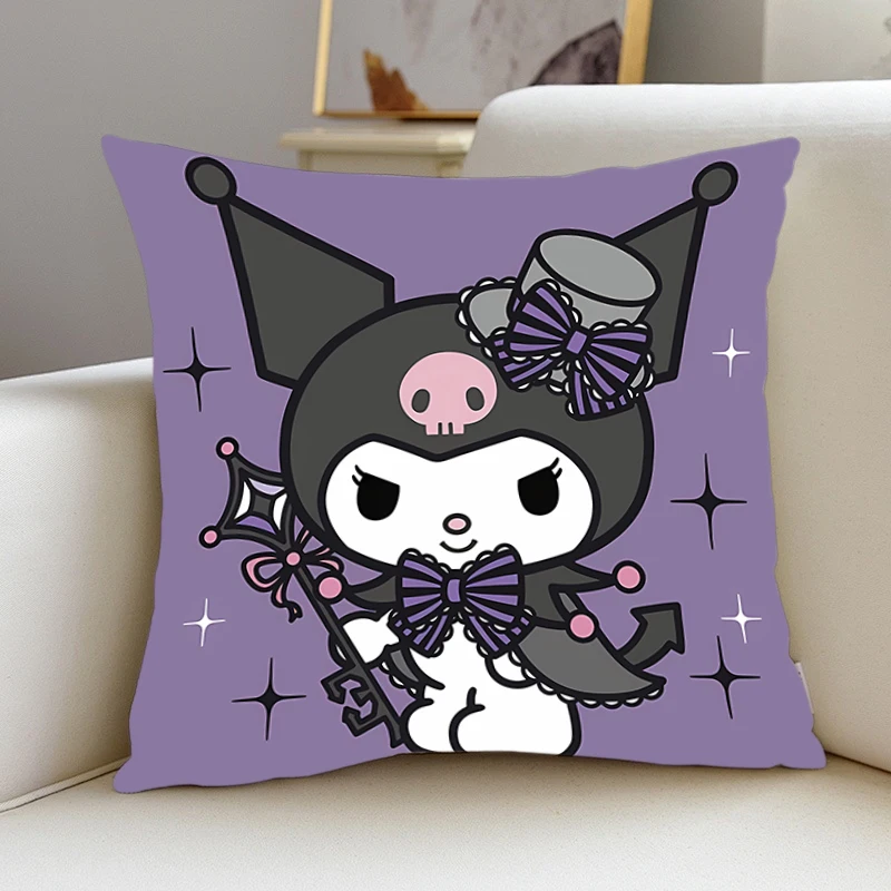 

home decor Pillow Cover Kulomi iving room bedroomo office car 45x45 Dakimakura Throw Pillows Square Pillowcase Cute Home Decor