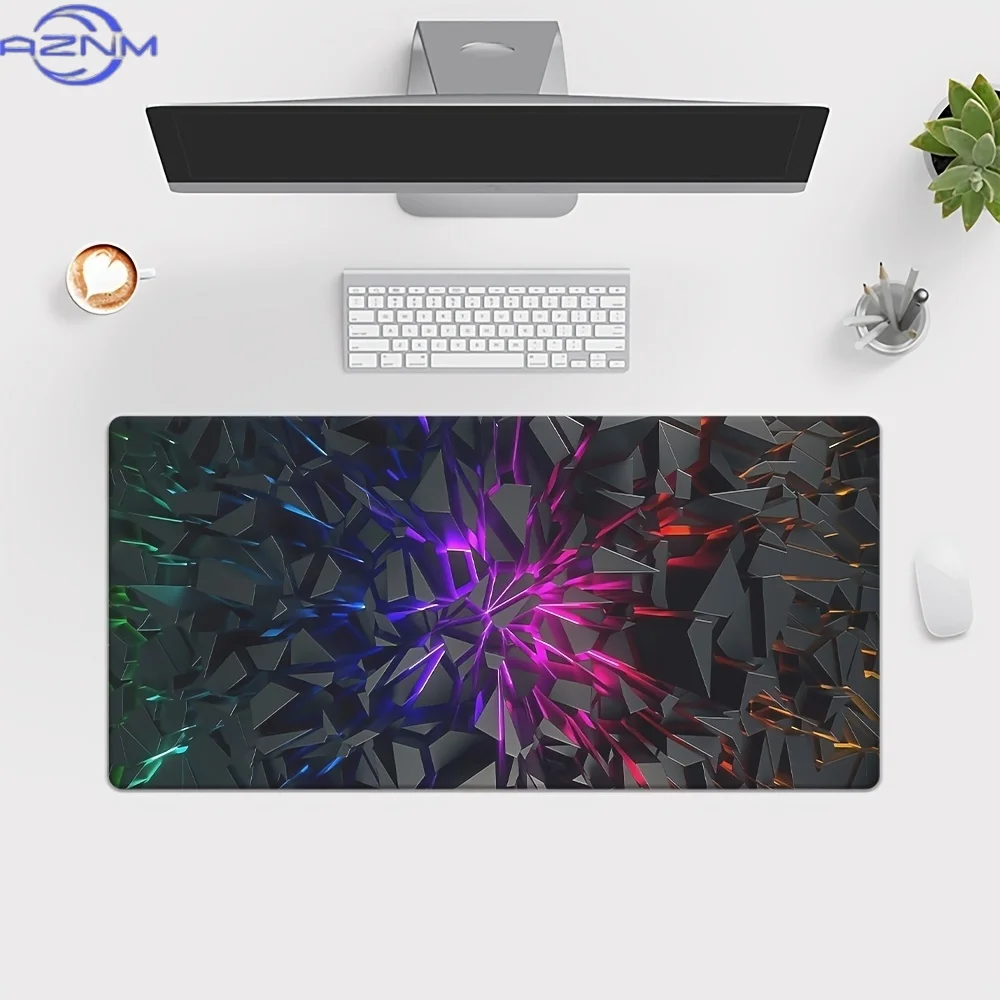Easy-care mousepad. Liquid resistant, vivid pattern, works for all desktop scenes