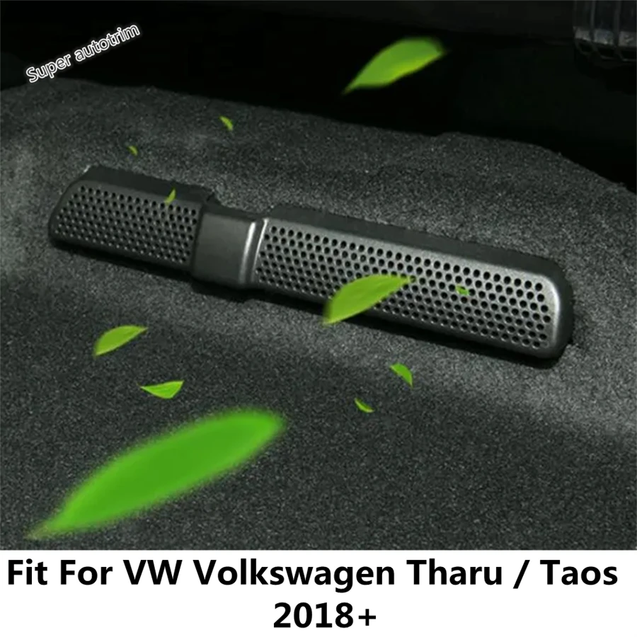 Seat Under Floor Air AC Conditioning Vent Outlet Dust Cover For VW Volkswagen Tharu / Taos 2018 -2023 Interior Refit Accessories