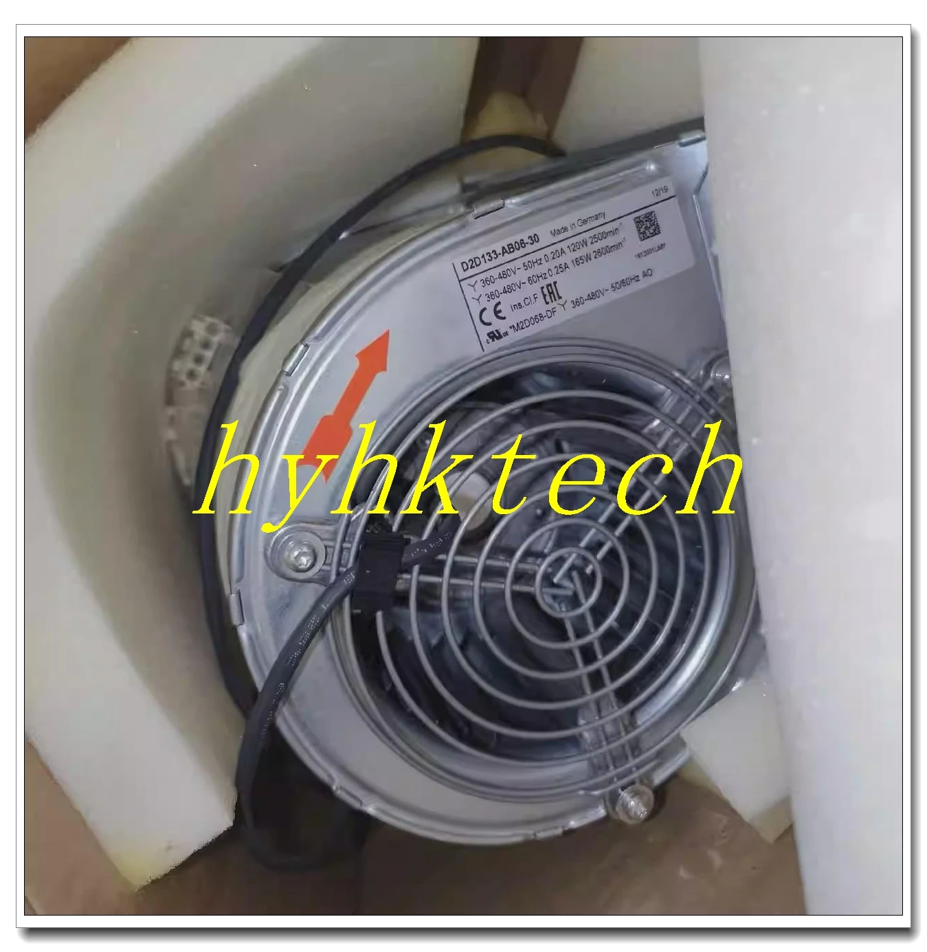 

D2D133-AB06-30 D2D133-AB06-31 380 В Оригинальный вентилятор преобразователя частоты, 100% протестирован перед отправкой