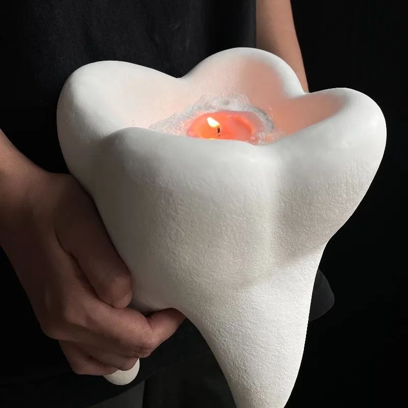 Le sandstone candle holder, gift home atmosphere desktop ornament
