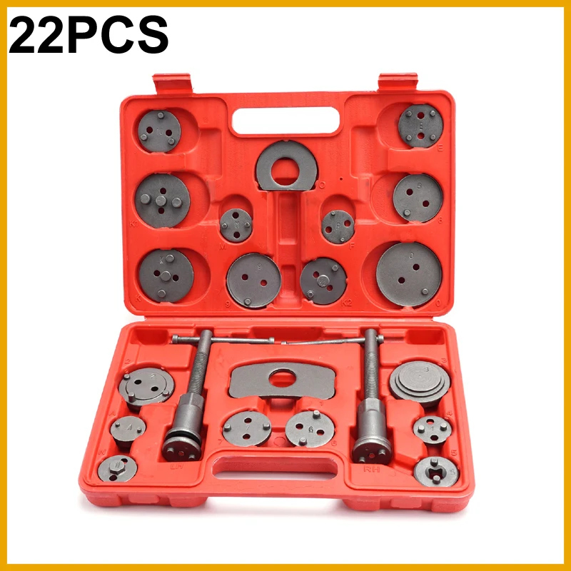 

New 22pcs Disc brake pump adjusting wrench brake pad removal tool piston brake pump ejector tool