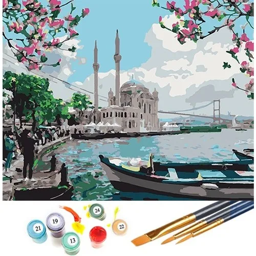 Tabdiko Painting By Numbers Hobby Set Plastic 40x50 cm