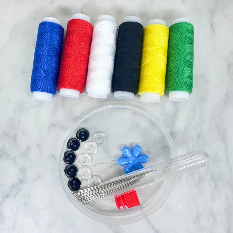6pcs Household Sewing Threads DIY Embroidery Thread Hand Stitching​ Spools Clothes Bedding Handmade Sew Tools