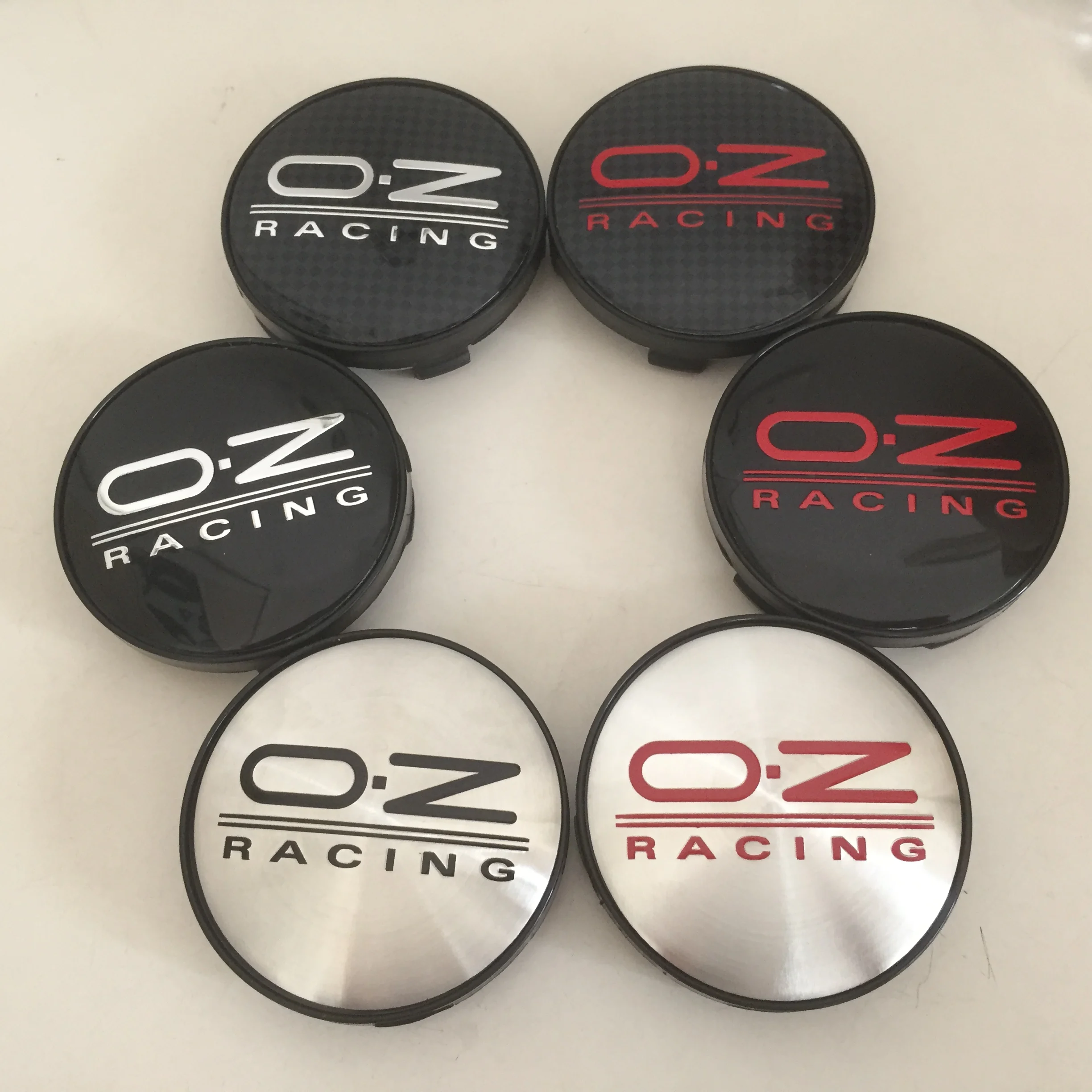 4pcs 56mm 60mm 65mm 68mm OZ O.Z logo Car Wheel Center Cover Hub Cap Resin Badge Emblem sticker Decal styling auto Accessories