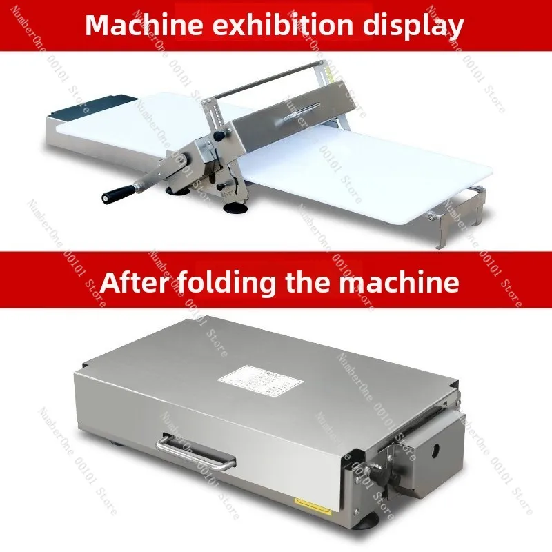 Desktop Manual Puff Pastry Machine Shortening Press for Egg Tart Bread Dough Pastry Maker Equipment Manufacturer