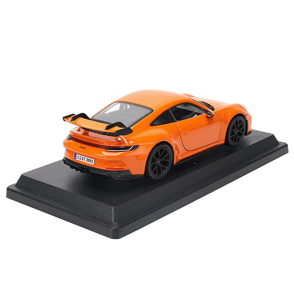 Bburago 1:24 Porsche 911 GT3 Taycan Turbo S 718 Boxster simulation alloy car model crafts decoration collection toy tools gift