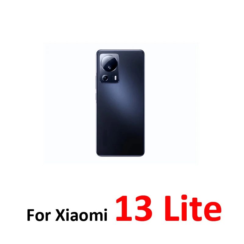 Phone Power Volume Button For Xiaomi MI 13 Lite New On Off Up Down External Side Key Internal Flex Cable Repair Parts Black
