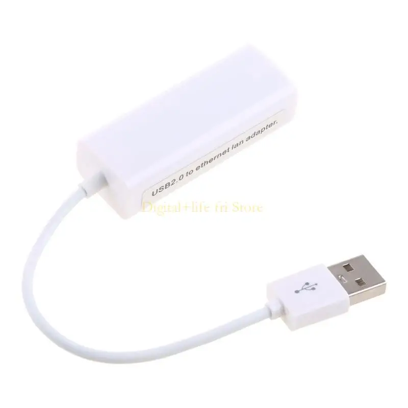E06D USB 2.0 ไปยังไดรเวอร์ฟรีเครือข่าย 300Mbps RJ45 LAN Gigabit Ethernet Adapter