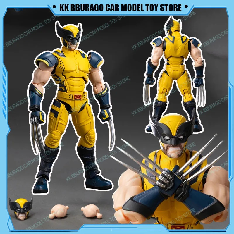 

New Blokees X-men Wolverine Action Figures Champion Version Wolf Man Figurines Toy Assembly Model Kit Toy Film Peripheral Gift