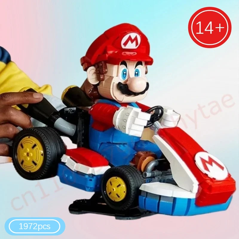 معيار جديد سباق كارت اللبنات 1972 قطعة لتقوم بها بنفسك مجموعات الالعاب الطوب للأطفال بنين بنات الإبداعية مهرجان هدية هدية الهالوين