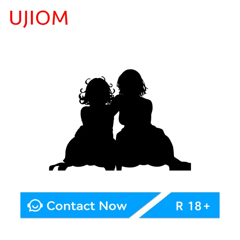UJIOM Fubuki Tatsumaki Girls Wall Sticker Bedroom Computer Cooler High Quality Decal Occlusion Scratch Adhesive Wallpaper