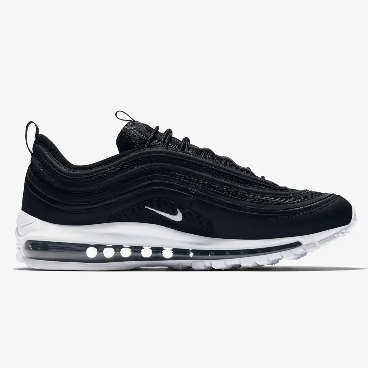 Nike Air Max AirMax 97 Black White Metallic Gold Silver Anthracite Original Nike Shoes Retro Casual Sneakers For Men Women