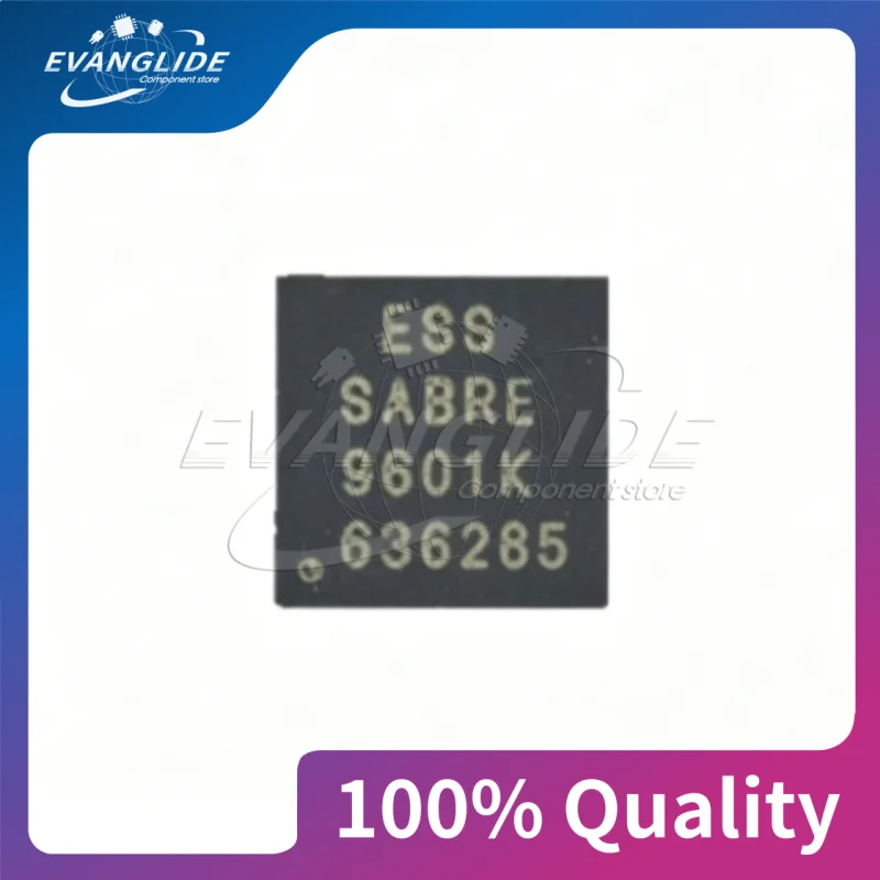 1 PCS/LOT ES9601 SABRE9601K packaged in QFN format, with ESS pre-installed