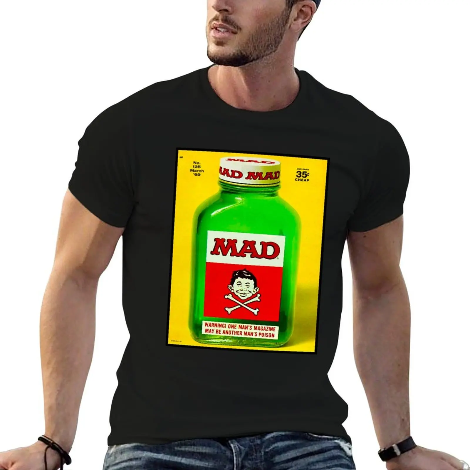 

AGAIN!, ANOTHER CLASSIC VINTAGE MAD MAGAZINE COVER ART T-Shirt t shirts for man graphic tees man t shirt luxury T-Shirt