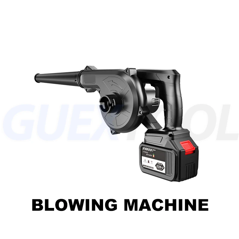 

Rechargeable Blower Lithium Battery Car Mounted Blower Dual-purpose Vacuum Cleaner Wireless Soot Blower And Dust Collector