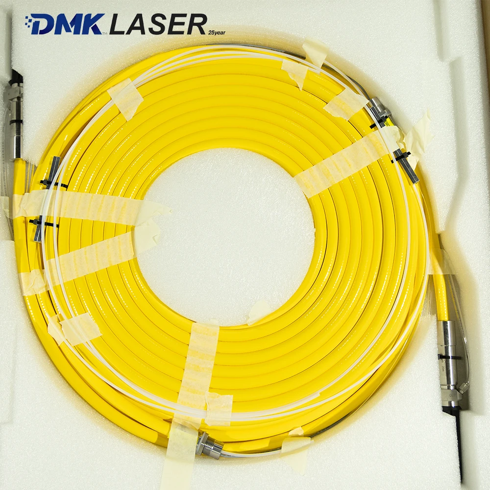 

DMK High Quality Non-original Optical Fiber Yellow Cable for IPG Raycus MAX JPT Reci Customized QBH QD Fiber Laser Cable