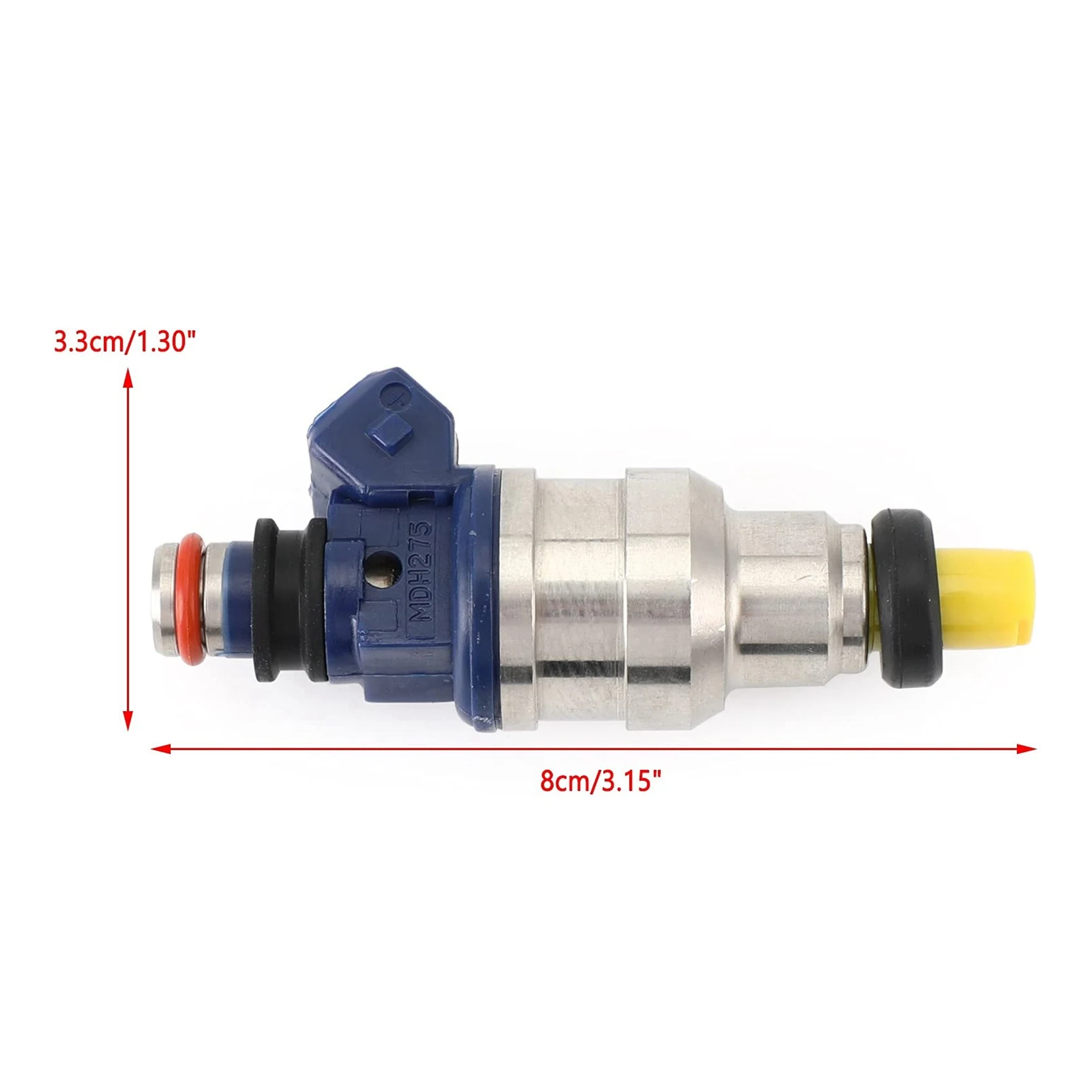 

A58X-4Pcs Fuel Injectors Set Fit For Mitsubishi 2.4L L4 1994-1999 842-12147 MDH275 INP-065