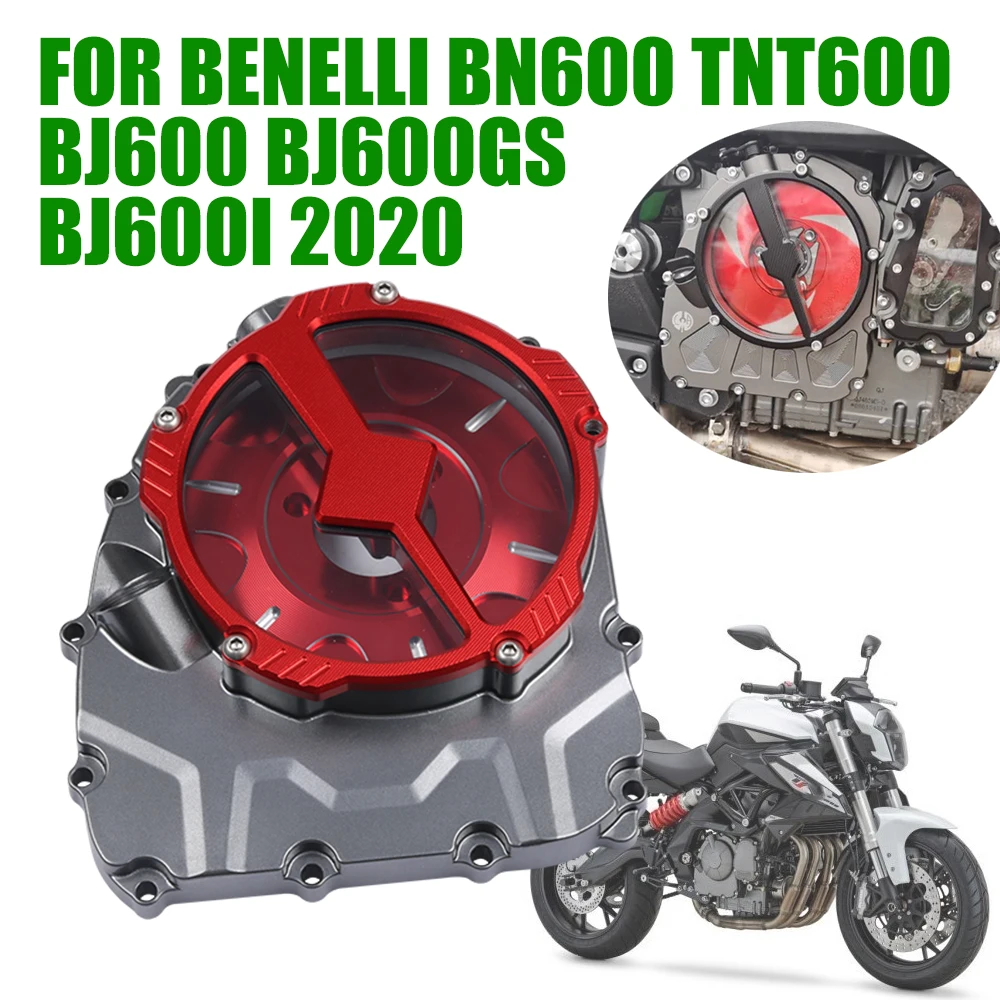 For Benelli TNT600 BN600 BN TNT 600 BJ600 BJ600GS Accessories Clutch Cover Engine Spring Retainer Protector Guard Pressure Plate