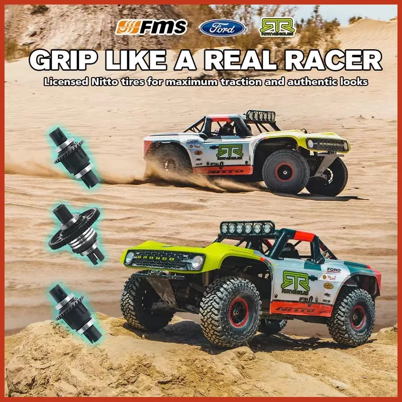 

FMS 1/7 Bronco U4 RC Car 6S Brushless 4WD Short Truck 80km/h High Speed Off-road Drift Car Professional RC Toy Gift
