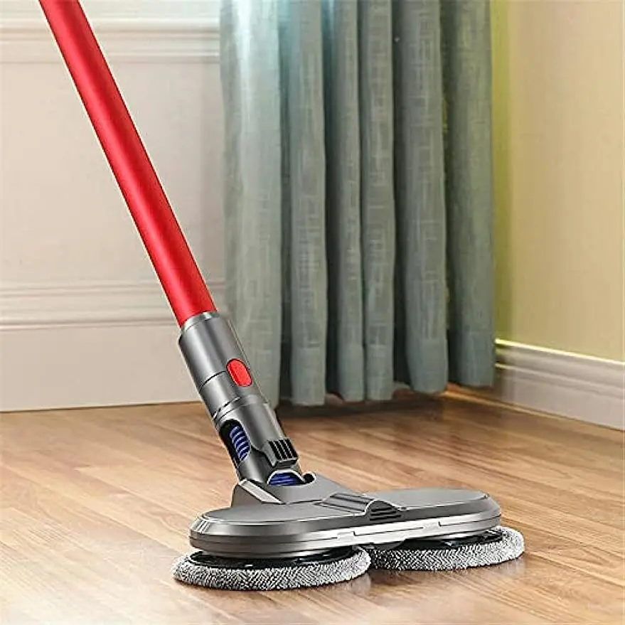 Electric Mop Head Attachment Compatible with Dyson V7 V8 V11 V10 Models Vacuum Cleaner Head Mop Cleaner Head Hardwood Floor