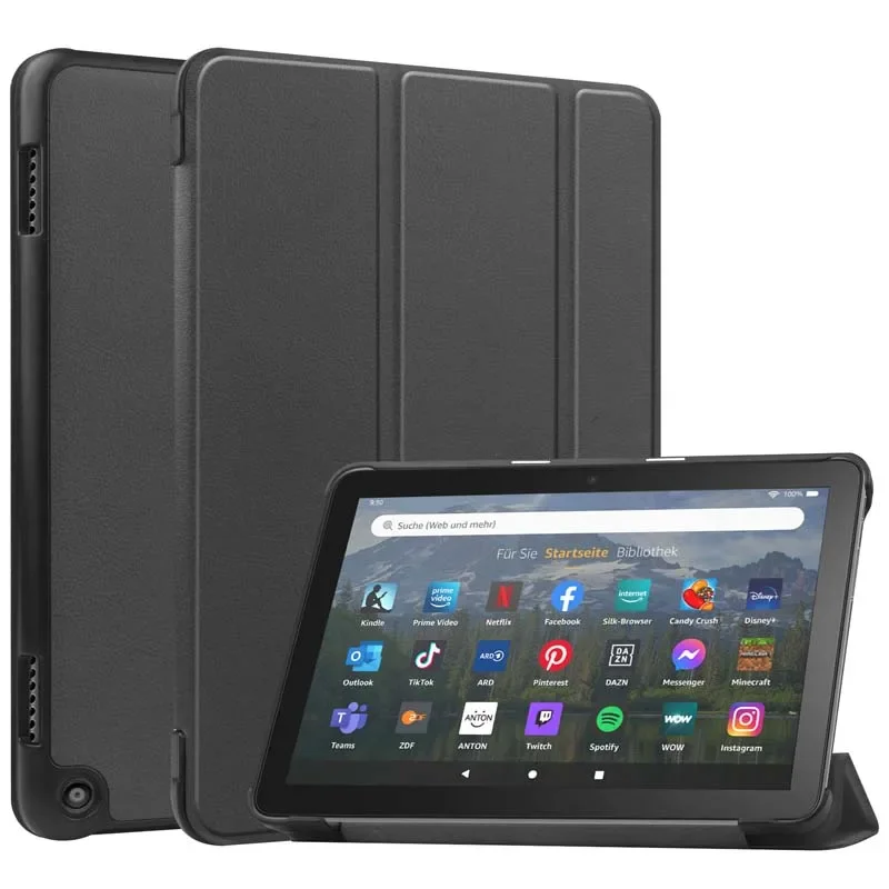 Etui ochronne DWAY Shell Case Cover do całkowicie nowego tabletu Amazon Fire HD 8 i 8 Plus (12. generacji/10. generacji, wydanie 2024/2022/2020)