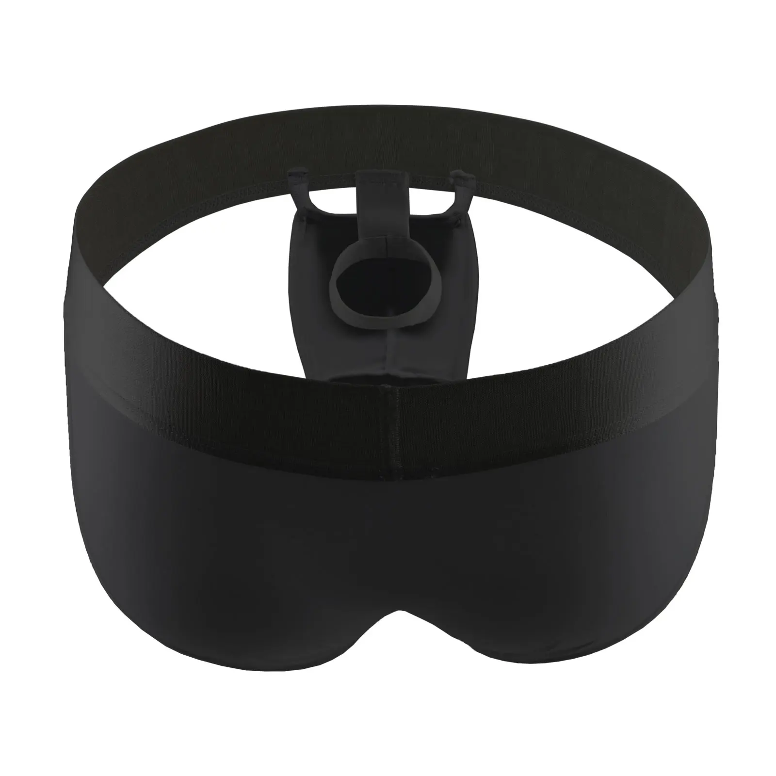 CLEVER-MENMODE Herren Sexy O-Ring Elefant Nase Slip Eis Seide Männer Ultra Dünn Langer Penis Mini Höschen Miceo Durchbrochen Dessous