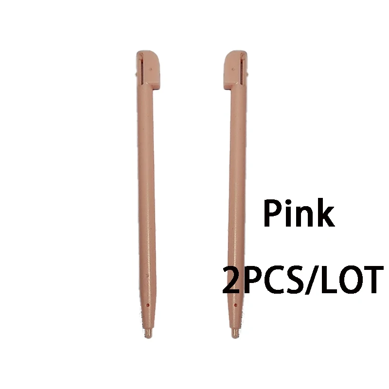 Yuxi ปากกาหน้าจอสัมผัสสำหรับ NDSL, 2ชิ้นสำหรับคอนโซลเกมปากกาพลาสติกที่มีความทนทานต่อการสัมผัสปากกาเขียนด้วยลายมือปากกาหน้าจอ