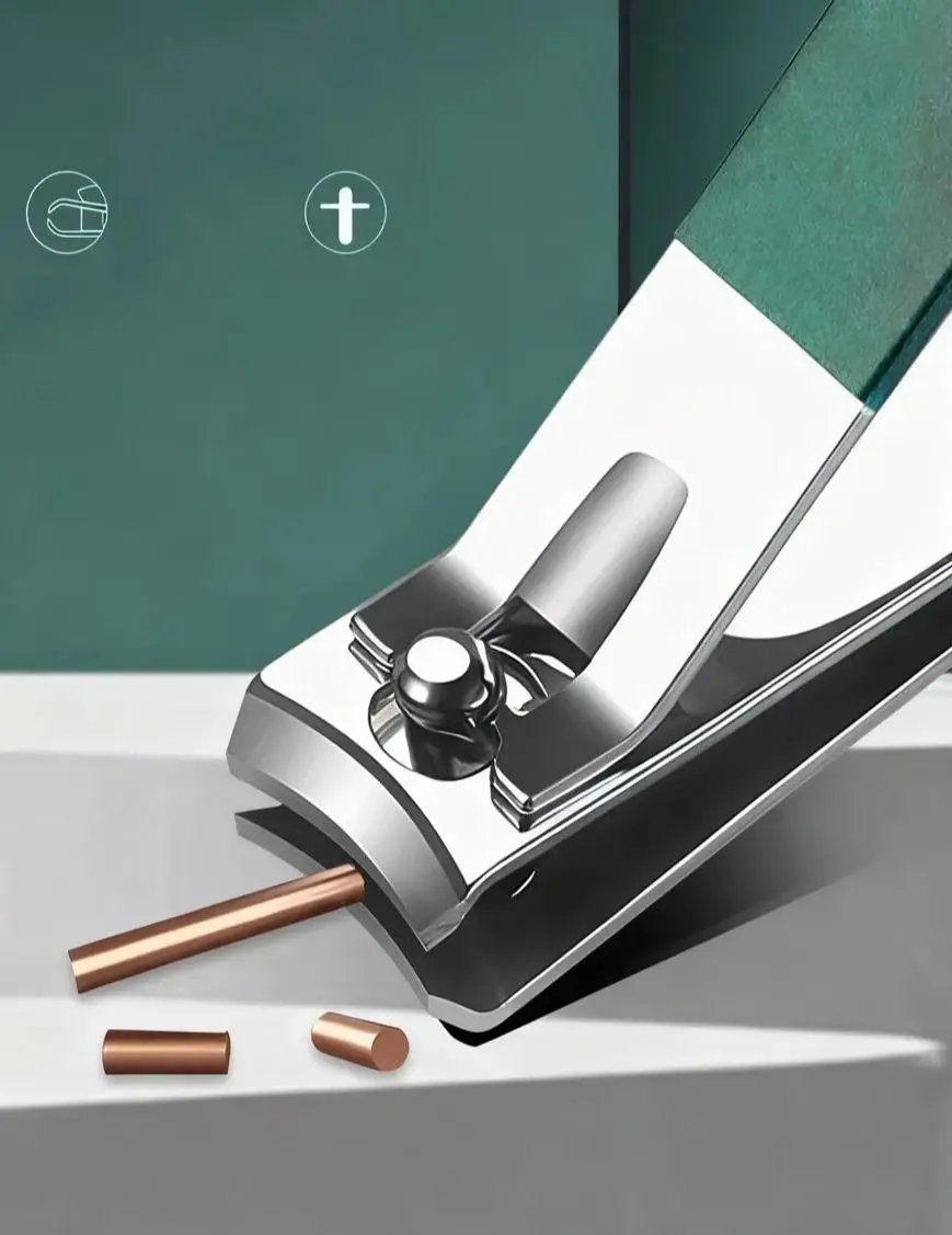 Juego de cortaúñas nuevo y de alta gama para uso doméstico, embalaje original, juego completo de herramientas para uñas y cortaúñas especializadas.