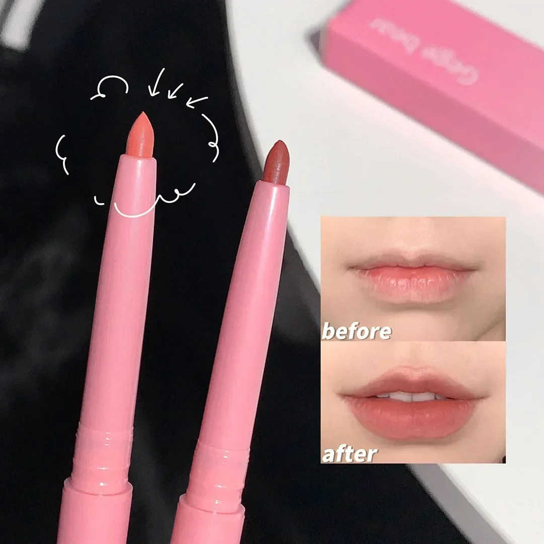 Nude Lipliner Pencil Waterproof Brown Red Contour Tint Lipstick Lasting Non-stick Cup Lip Liner Lips Makeup Cosmetic