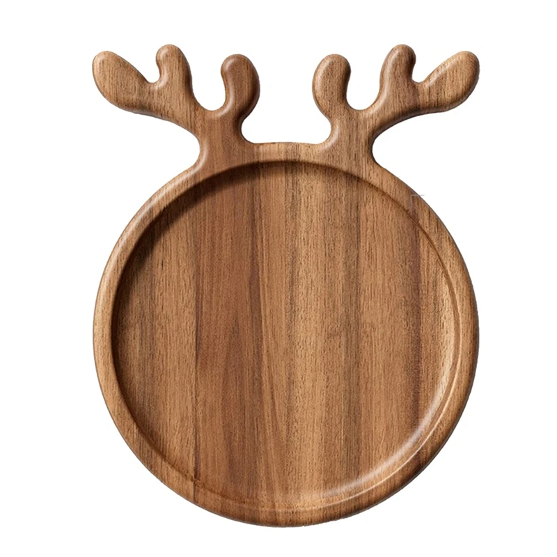 Gran oferta, plato decorativo para aperitivos con mango de esquina, plato para pan y carne, plato para Sushi, suministros de cocina
