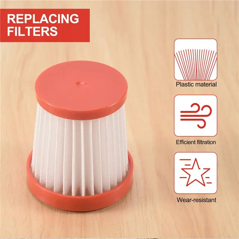 Filtre A005-2Pcs pour aspirateur à main Deerma VC01, accessoires de remplacement, collecteur de poussière Portable