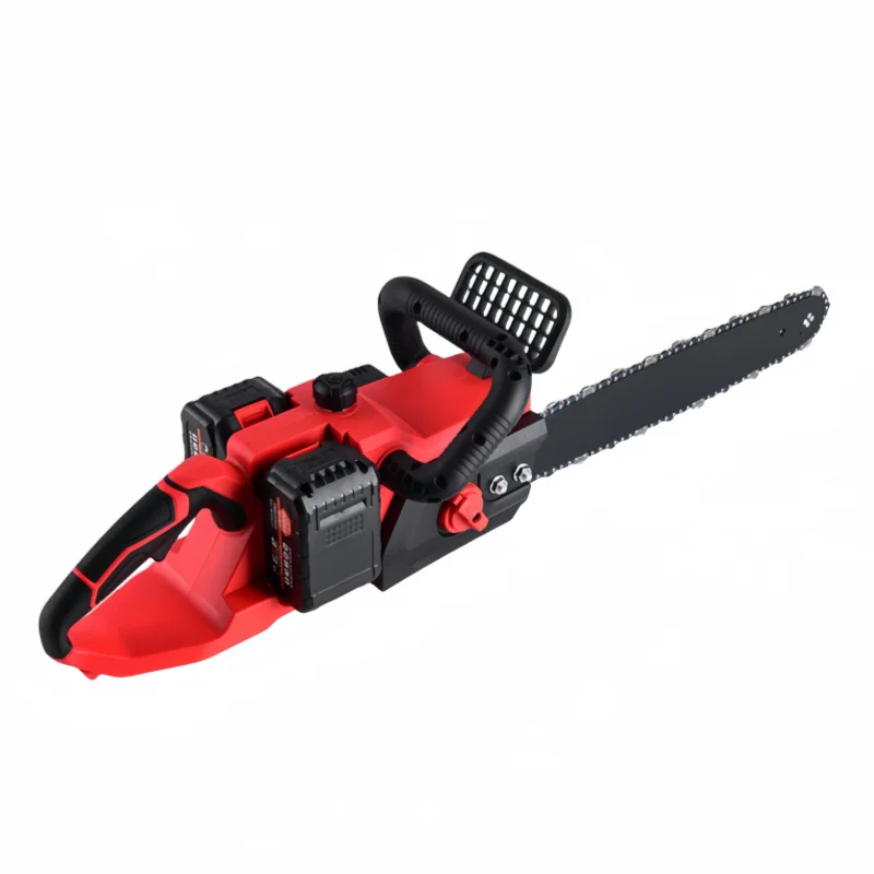 Imagem -06 - Brushless Elétrica Motosserra Máquina de Corte Poda Portátil sem Fio Jardim Woodworking Ferramenta com Baterias 8000w 16
