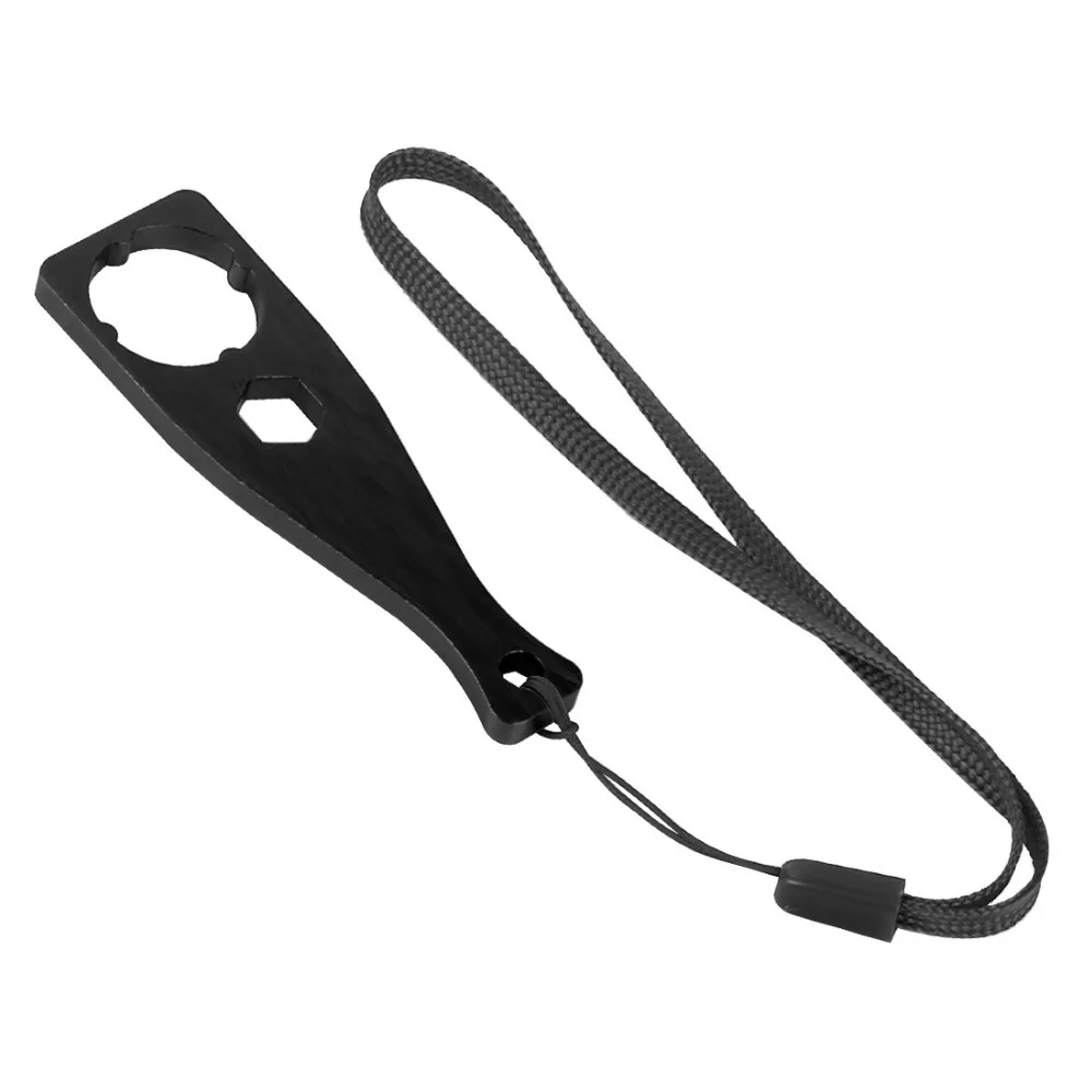 Aluminium-Knopfschlüssel für Gopro Hero 13 12 11 DJI Yi SJcam Sport-Action-Kamera M5 Rändelschraube, Stativ-Adapter-Zubehör – Detail 3