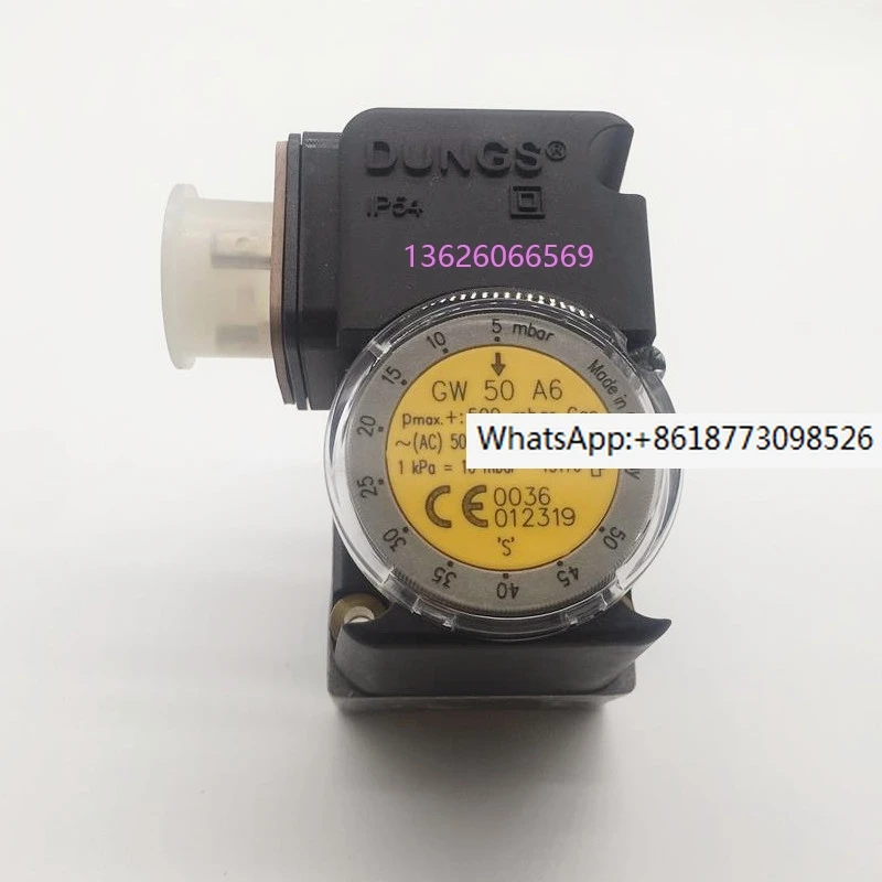 

Imported DUNGS Dongsi Gas Air Pressure Switch GW50A6 Pressure Switch GW3A6 Combustion Machine Accessories