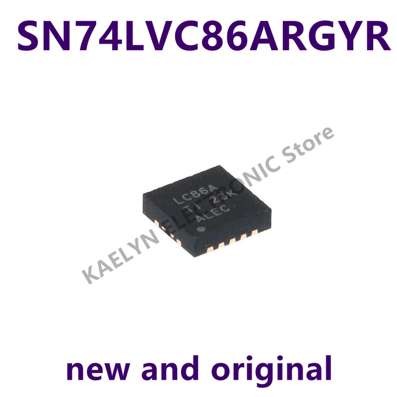 10pcs/lot New and Original SN74LVC86ARGYR SN74LVC86  XOR (Exclusive OR) IC 4 Channel 14-VQFN (3.5x3.5)