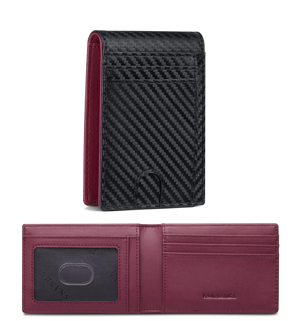

VANNANBA Luxury Slim Card Wallets Men RFID Organizer Business Multi-Credit Card Holders Women Card&ID Holder