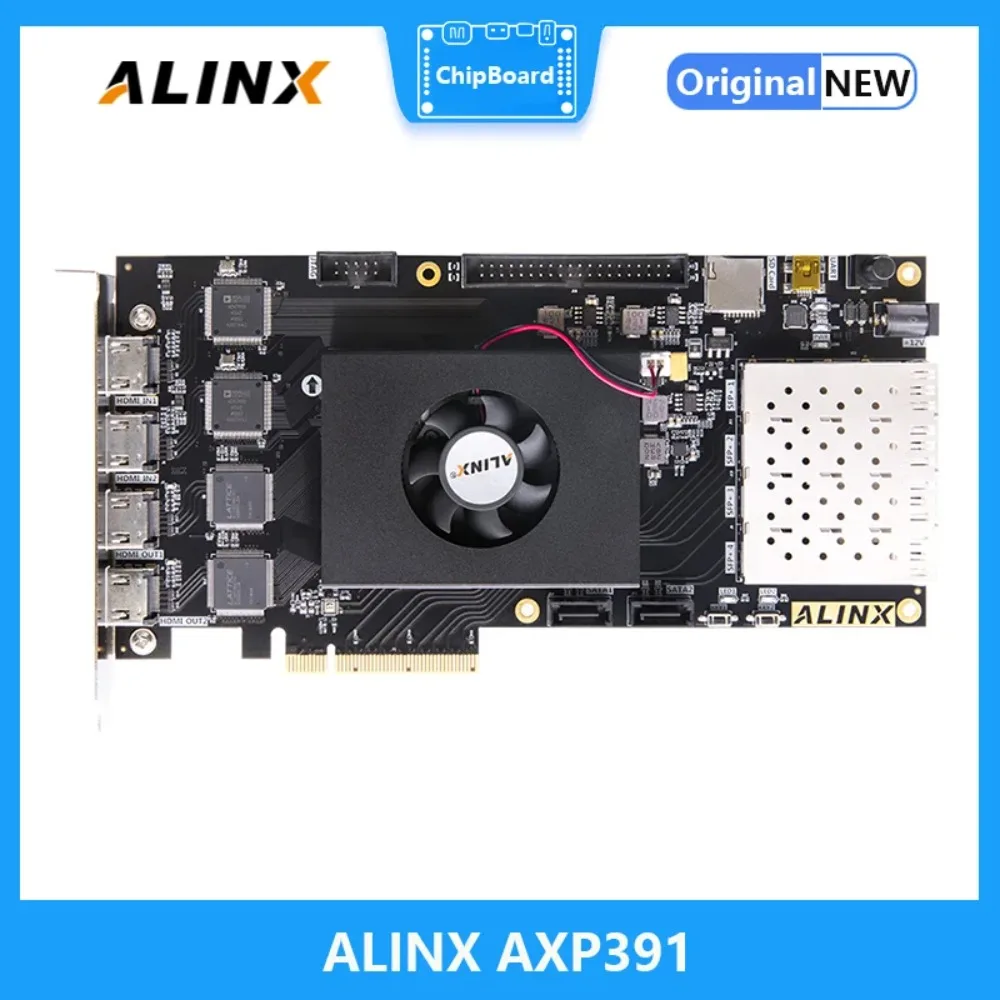 Alinx AXP391: PANGOMICRO SoM Boards Titan2 Series PG2T390H PCIe Fiber Optic Communication