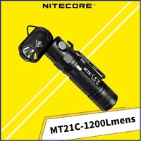 NITECORE MT21C Multifunctional 90° Adjustable flashlight 1000Lumens USB rechargeable Troch Light