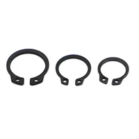 M6 M7 M8 M9 M10 M11 M12 M13-M50 GB894 Circlips For Shaft 65 Manganese Steel Shaft Retaining Ring Bearing Retainer Circlip