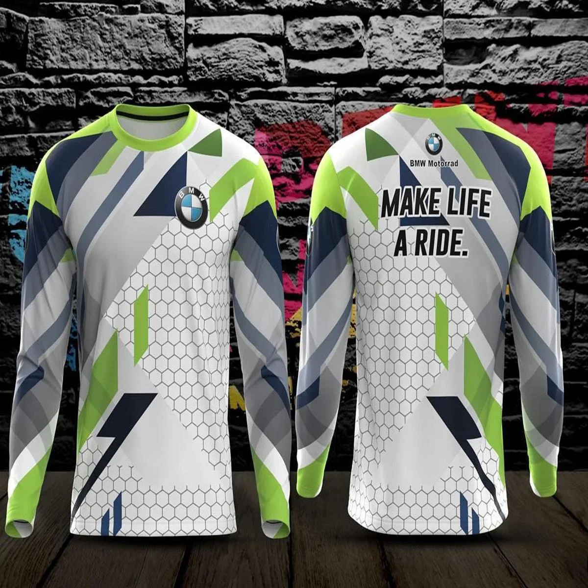 2025 Summer BMW Motorcycle Men's Fast Drying Long Sleeve T-Shirt Cycling Suit Racing Suit Short Sleeve Casual Breathable Fashion