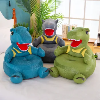 Kreative Simulation Krokodil Haut Dinosaurier Sofa Lernen Sitze Weichen Stuhl Waschbar Abnehmbare Sofa Baby Plüsch Spielzeug Kinder Geschenk