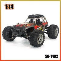 PINECONE FOREST RC Car SG-1402 1:14 Scale Off-road Vehicle Entry-Level High-Speed 4WD Monster Truck Brushed Motor Boys' Toy Gift