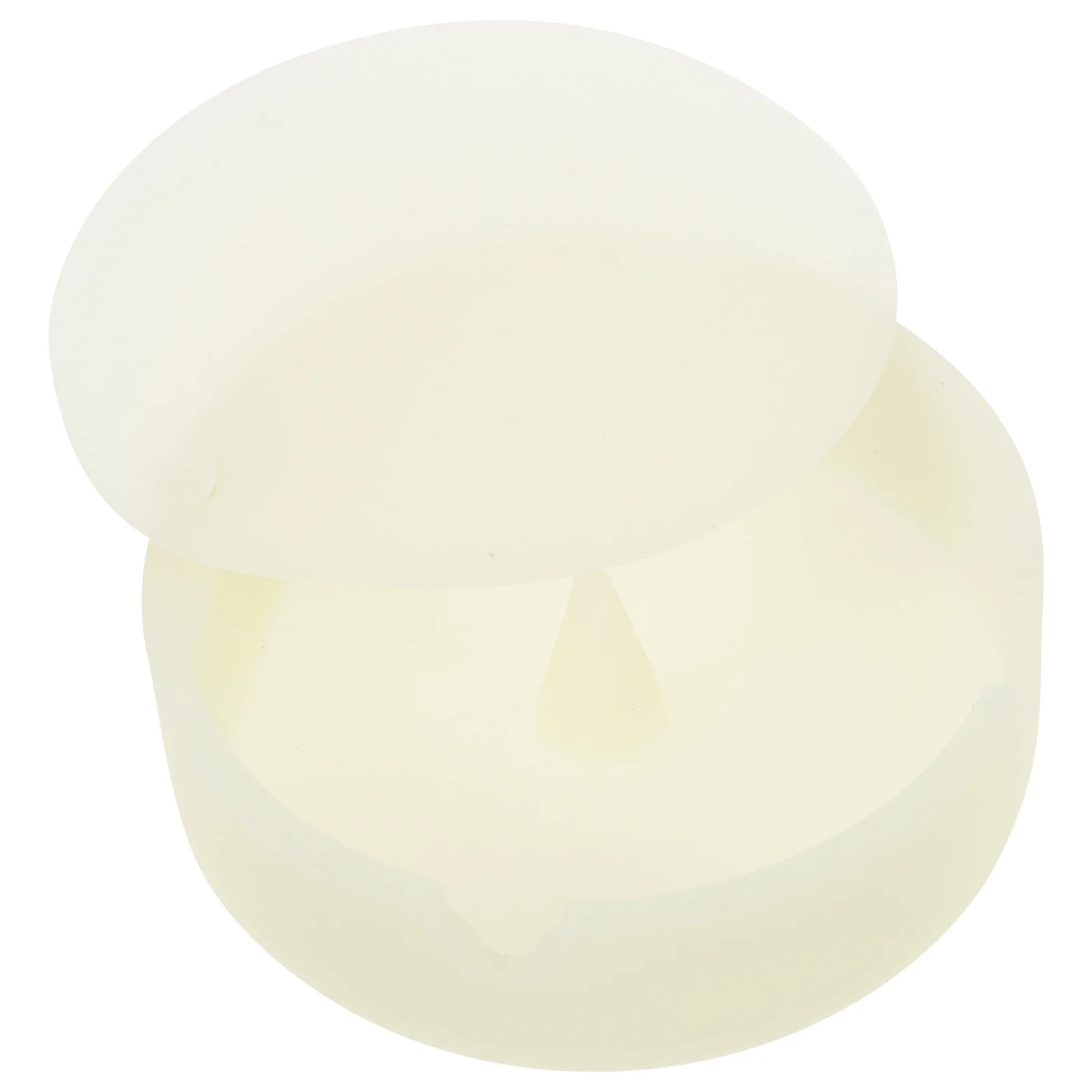 

Silicone Ashtray Round Lidded Cover Luminous Wear resistant proof Colored High Temperature Resistant Home Desktop Living