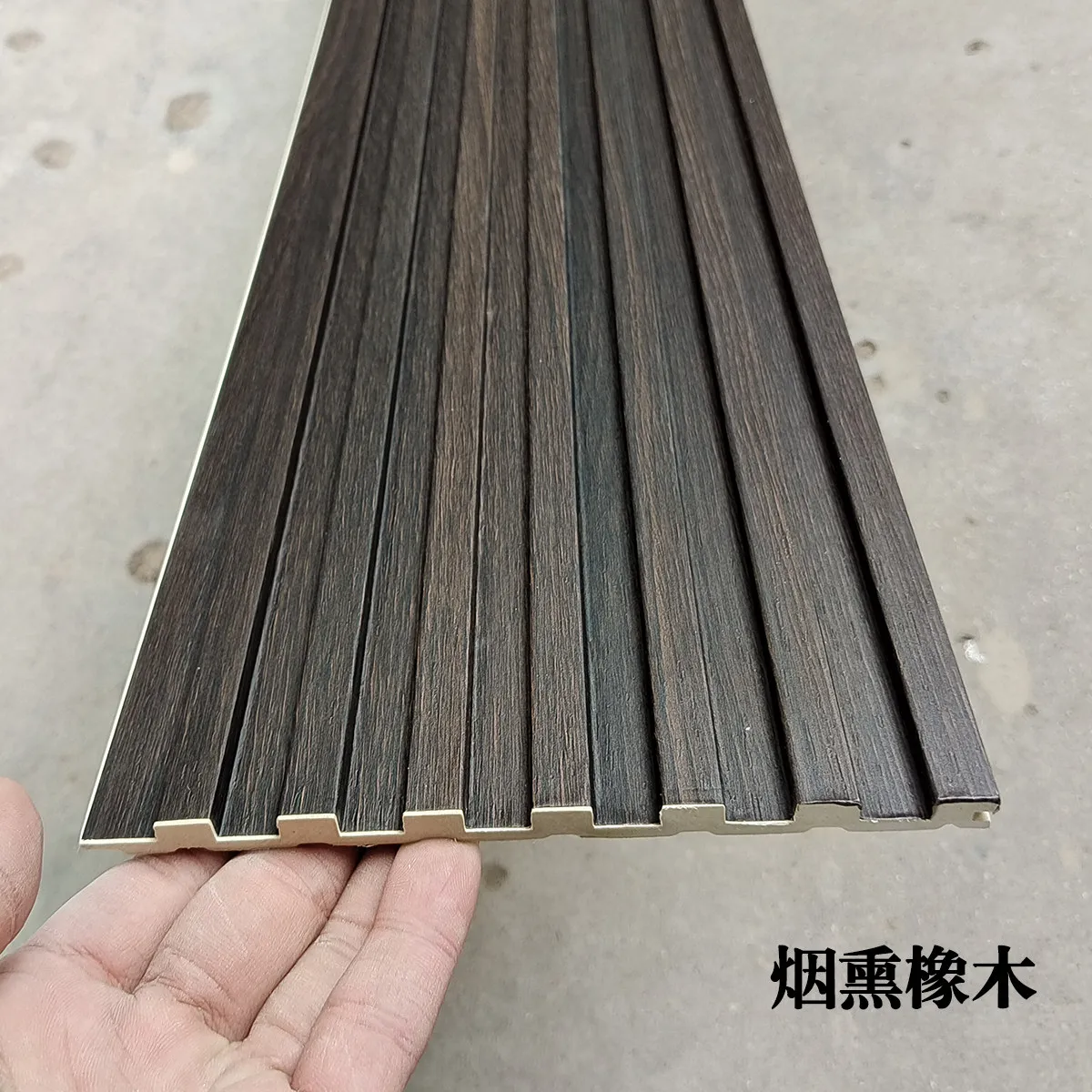 

High-Quality WPC Waterproof Fluted Wall Panel for Interior Facade Ceiling Decoration Durable Building Material with 15-Year Life